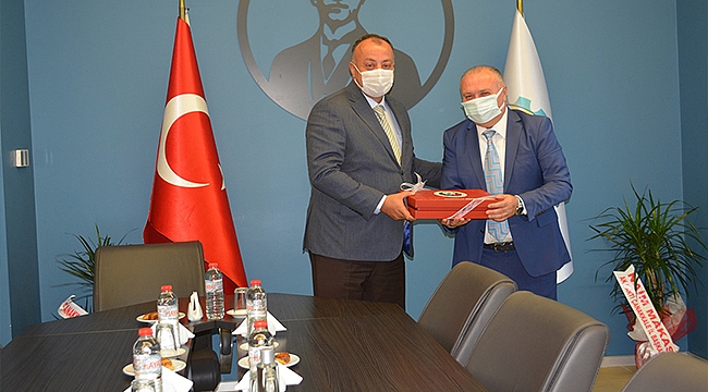 ÇTSO YÖNETİM KURULUNDAN OSB YENİ YÖNETİMİNE ZİYARET