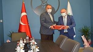 ÇTSO YÖNETİM KURULUNDAN OSB YENİ YÖNETİMİNE ZİYARET