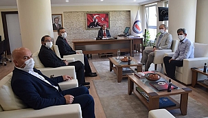 DİN GÖREVLİLERİNDEN KAYMAKAM GÜRDAL'A ZİYARET