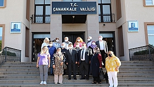 ENGELLİ DOSTLARINDAN VALİ AKTAŞ'A ZİYARET