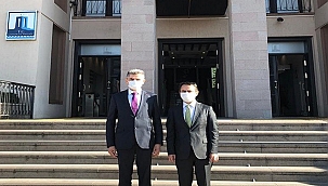 GÖNEN KAYMAKAMINDAN ÇANAKKALE VALİLİĞİNE ZİYARET 