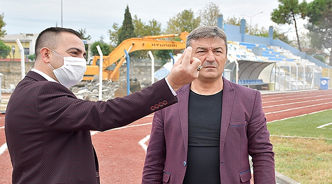 İLYAS BAYRAM STADYUMU TRİBÜNÜ YENİLENİYOR