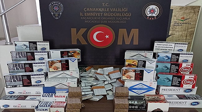 KAÇAK TÜTÜN SATIŞINA GEÇİT YOK!