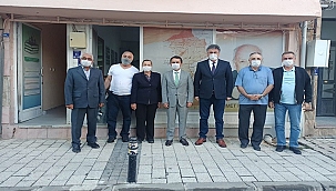 VALİ AKTAŞ, ÇANAKKALE ÇEVRE VE DOĞA DERNEKLERİ FEDERASYONU'NU ZİYARET ETTİ