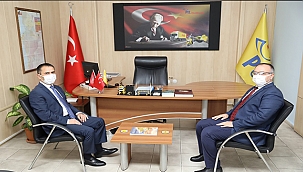 VALİ AKTAŞ, ÇANAKKALE PTT BAŞMÜDÜRLÜĞÜNÜ ZİYARET ETTİ