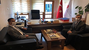 VALİ AKTAŞ, CUMHURBAŞKANLIĞI İLETİŞİM BAŞKANLIĞI BÖLGE MÜDÜRLÜĞÜNÜ ZİYARET ETTİ