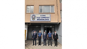 VALİ AKTAŞ, EZİNE İLÇESİNİ ZİYARET EDEREK İNCELEMELERDE BULUNDU