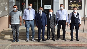 VALİ AKTAŞ, KAMU KURUMLARINI ZİYARET ETTİ