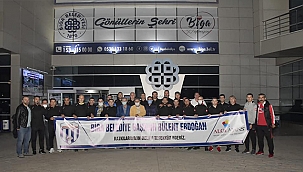 VETERANLARI, BAŞKAN ERDOĞAN UĞURLADI