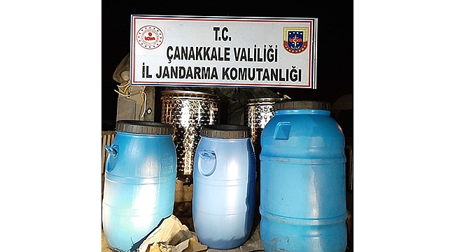 660 LİTRE KAÇAK ŞARAP ELE GEÇİRİLDİ!