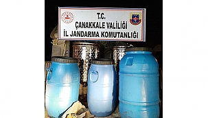 660 LİTRE KAÇAK ŞARAP ELE GEÇİRİLDİ!