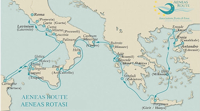 AENEAS DENİZ KÜLTÜR ROTASI ÖN KABUL ALDI
