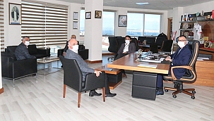 BAŞKAN ARSLAN'A ZİYARET