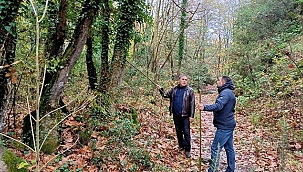 BAŞKAN ERDOĞAN, TREKKİNG YOLUNDA