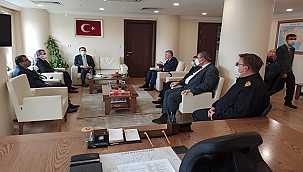 ÇAN'DA PANDEMİ TOPLANTISI, VALİ AKTAŞ BAŞKANLIĞINDA GERÇEKLEŞTİRİLDİ