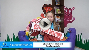 CUMHURİYET İLKOKULU ÖNDERLİĞİNDE ÖĞRETMENLER GÜNÜNE ÖZEL VİDEO KLİP