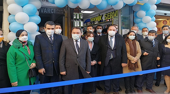 DEVA PARTİSİ İL BAŞKANLIĞI AÇILDI