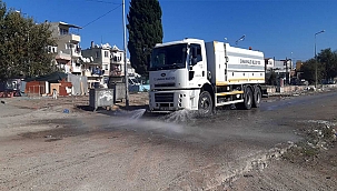 DEZENFEKSİYON ÇALIŞMALARI ARALIKSIZ SÜRÜYOR