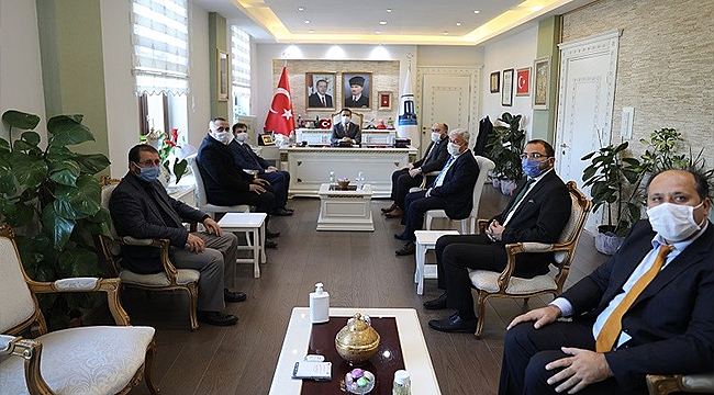 DİYANET-SEN ŞUBE BAŞKANLIĞINDAN VALİ AKTAŞ'A ZİYARET