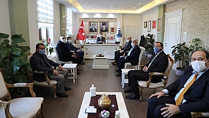 DİYANET-SEN ŞUBE BAŞKANLIĞINDAN VALİ AKTAŞ'A ZİYARET