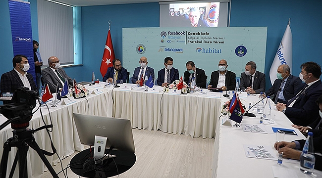 FACEBOOK BÖLGESEL TOPLULUK MERKEZİ PROTOKOLÜ TÖRENLE İMZALANDI