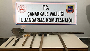 KAÇAK KAZI YAPAN 2 ŞÜPHELİ YAKALANDI!