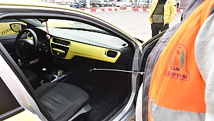 TOPLU VE TİCARİ ARAÇLAR DEZENFEKTE EDİLİYOR