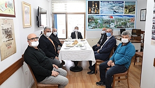 VALİ AKTAŞ'DAN ERZURUMLULAR DERNEĞİNE ZİYARET