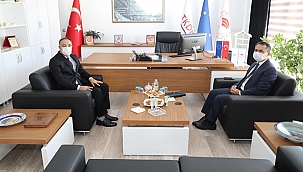 VALİ AKTAŞ, TARIM VE KIRSAL KALKINMAYI DESTEKLEME KURUMUNU ZİYARET ETTİ