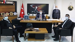 BAŞKAN ARSLAN'I ZİYARET ETTİLER