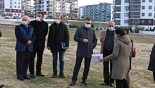 BAŞKAN ARSLAN SPOR KOMPLEKSİ İÇİN İNCELEMELERDE BULUNULDU