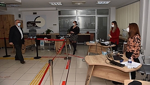 BAŞKAN GÖKHAN'DAN PERSONELE YENİ YIL ZİYARETİ