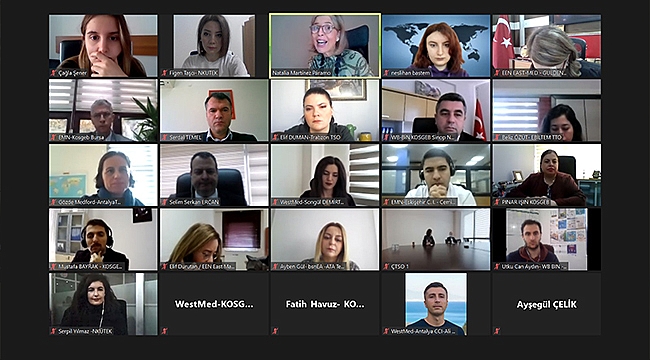 ÇTSO "TURKISH EEN NETWORK ANNUAL MEETING 2020" ULUSAL TOPLANTISINA KATILDI