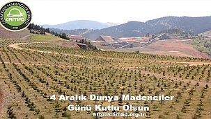 "DÜNYA MADENCİLER GÜNÜ KUTLU OLSUN"