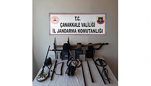 KAÇAK KAZIYA JANDARMADAN SUÇÜSTÜ!