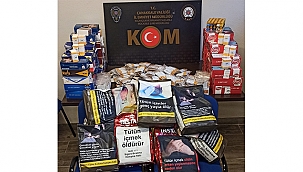 KAÇAK SİGARA OPERASYONUNA 1 GÖZALTI!