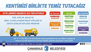 KENTİMİZİ BİRLİKTE TEMİZ TUTACAĞIZ