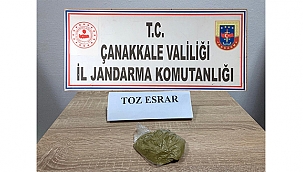 LAPSEKİ'DE UYUŞTURUCU OPERASYONU!