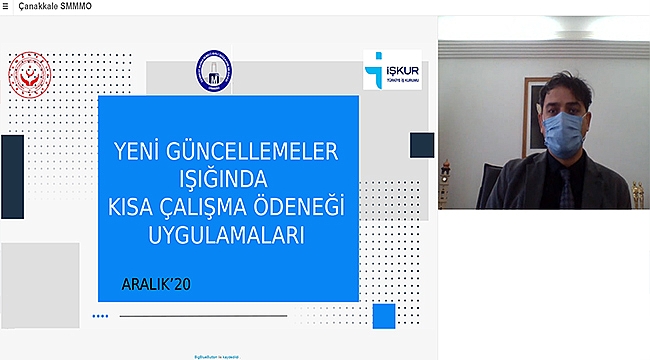 MALİ MÜŞAVİRLER ONLINE BİLGİLENDİRME TOPLANTISINA KATILDILAR