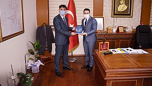 MEHMET UĞUR YAVUZ'DAN YENİCE KAYMAKAMINA ZİYARET