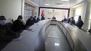 TOPRAK KORUMA KURULU VALİ AKTAŞ BAŞKANLIĞINDA TOPLANDI