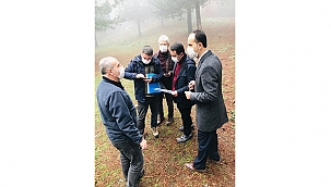 VALİ AKTAŞ, BAL ORMANLARI PROJE SAHALARINI GEZDİ