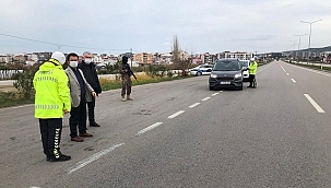 VALİ AKTAŞ, SOKAĞA ÇIKMA KISITLAMASI TEDBİRLERİNİ DENETLEDİ