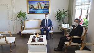 ÇANAKKALE AVUSTRALYA KONSOLOSU LUCAS ROBSON'DAN VALİ AKTAŞ'A ZİYARET