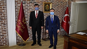 ÇANAKKALE İŞKUR İL MÜDÜRÜ VEKİLİ YAVUZ'DAN YENİCE VE EVREŞE BELEDİYELERİNE ZİYARET