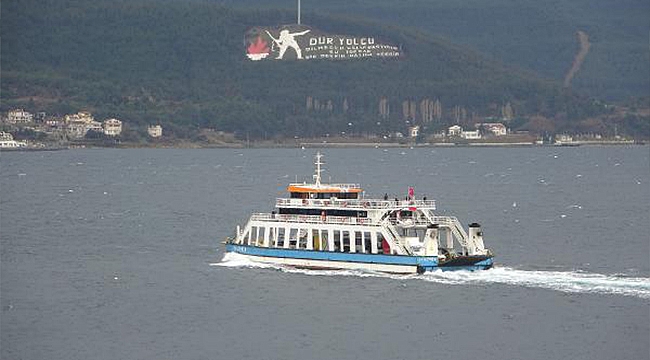 FERİBOT SEFERLERİ YAPILAMIYOR!