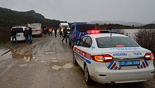 "GÖLE ARAÇ DÜŞTÜ" İHBARI ALARMA GEÇİRDİ!