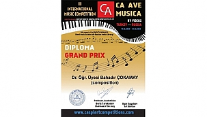 GRAND PRİX ÖDÜLÜ ÇOMÜ'NÜN