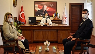 MEHMET UĞUR YAVUZ'DAN BAYRAMİÇ KAYMAKAMINA ZİYARET