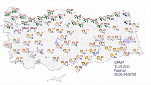 METEOROLOJİ'DEN SAĞANAK YAĞIŞ UYARISI!